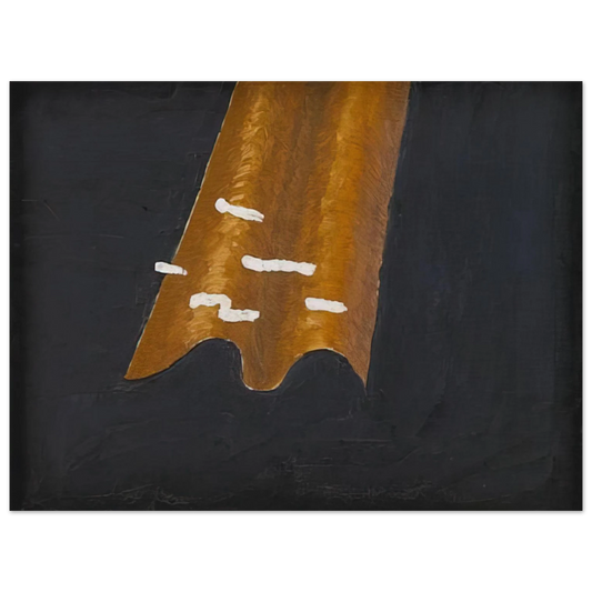 Forrest Bess - Untitled, No. 5 - 1951  75x100 cm / 30x40inches Fine Art Poster
