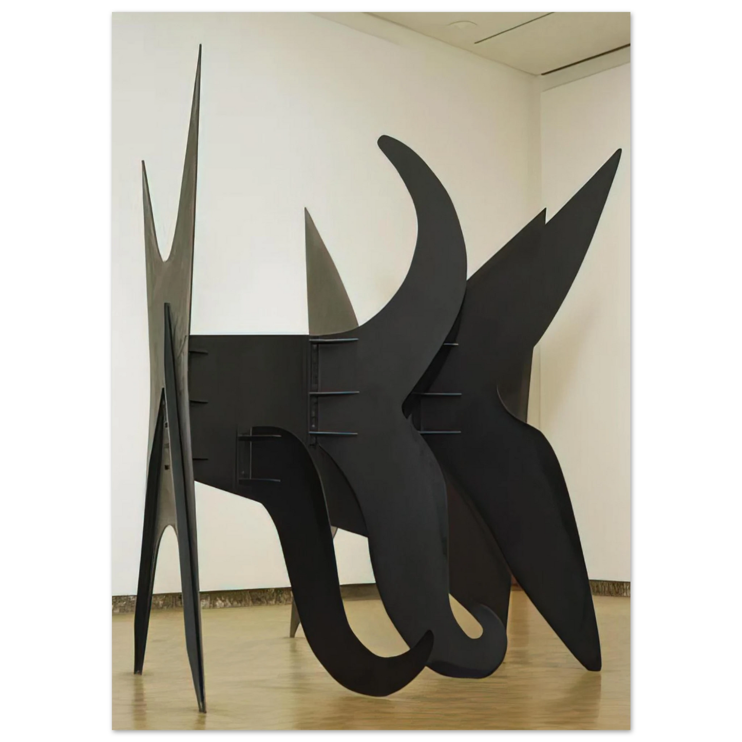 Alexander Calder - THE X AND ITS TAILS 1967 Fine Art Poster