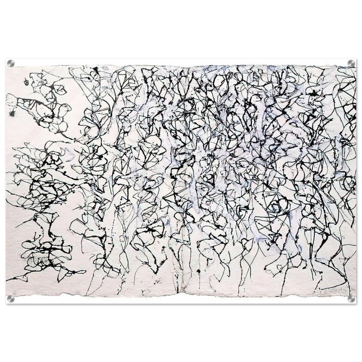 Don't Bungle the Jungle - 1989 - Brice Marden Acrylic Print - 70x100 cm / 28x40″ inches