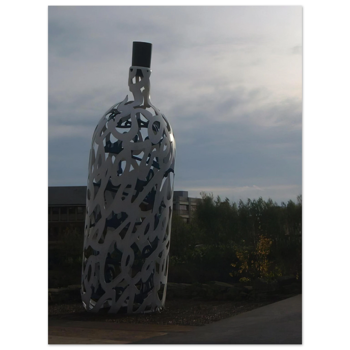 Claes Oldenburg - THE BOTTLE OF NOTES 1993  75x100 cm / 30x40inches Fine Art Poster