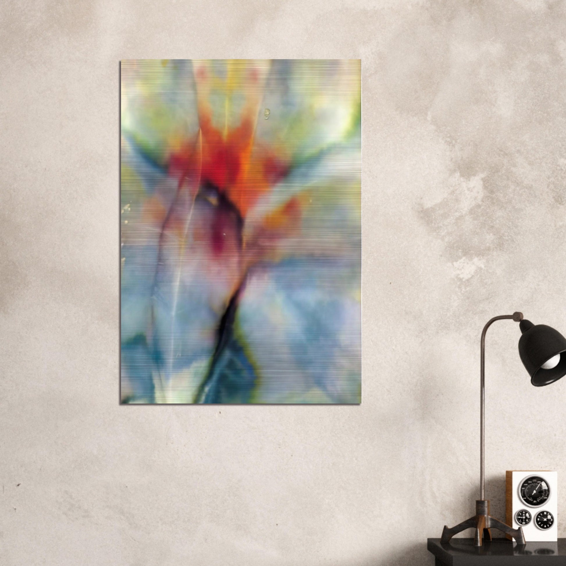 Abstraction - Sam Gilliam Brushed Aluminum Print - 70x100 cm / 28x40 inches | Sam Gilliam Aluminum Print | Sam Gilliam Prints