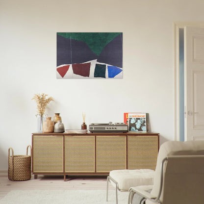 Untitled - 1982 - Ray Parker Brushed Aluminum Print - 70x100 cm / 28x40 inches | Ray Parker Aluminum Print | Ray Parker Prints