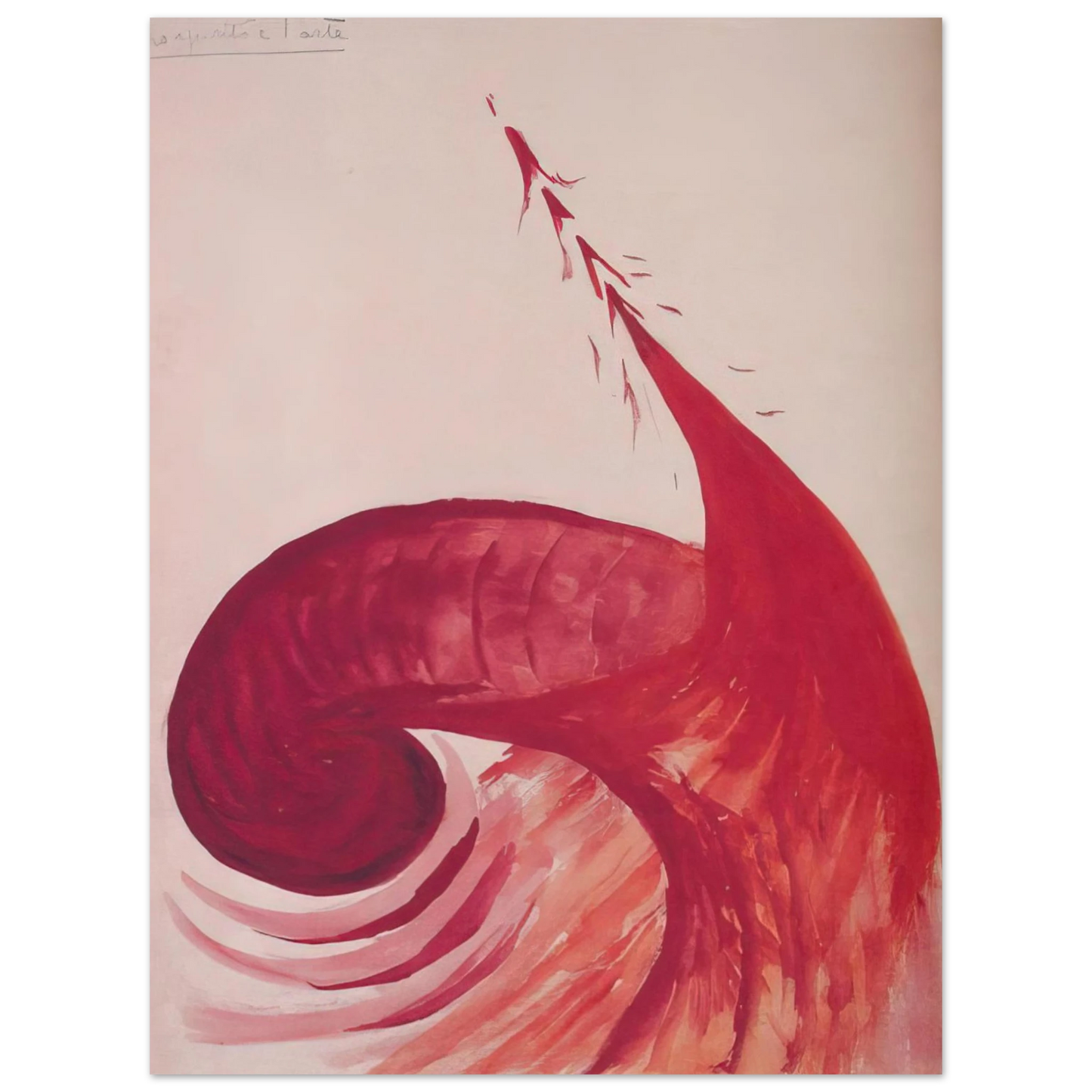 Benedetta Cappa - Lo Spirito - 1930 Italy  75x100 cm / 30x40inches Fine Art Poster