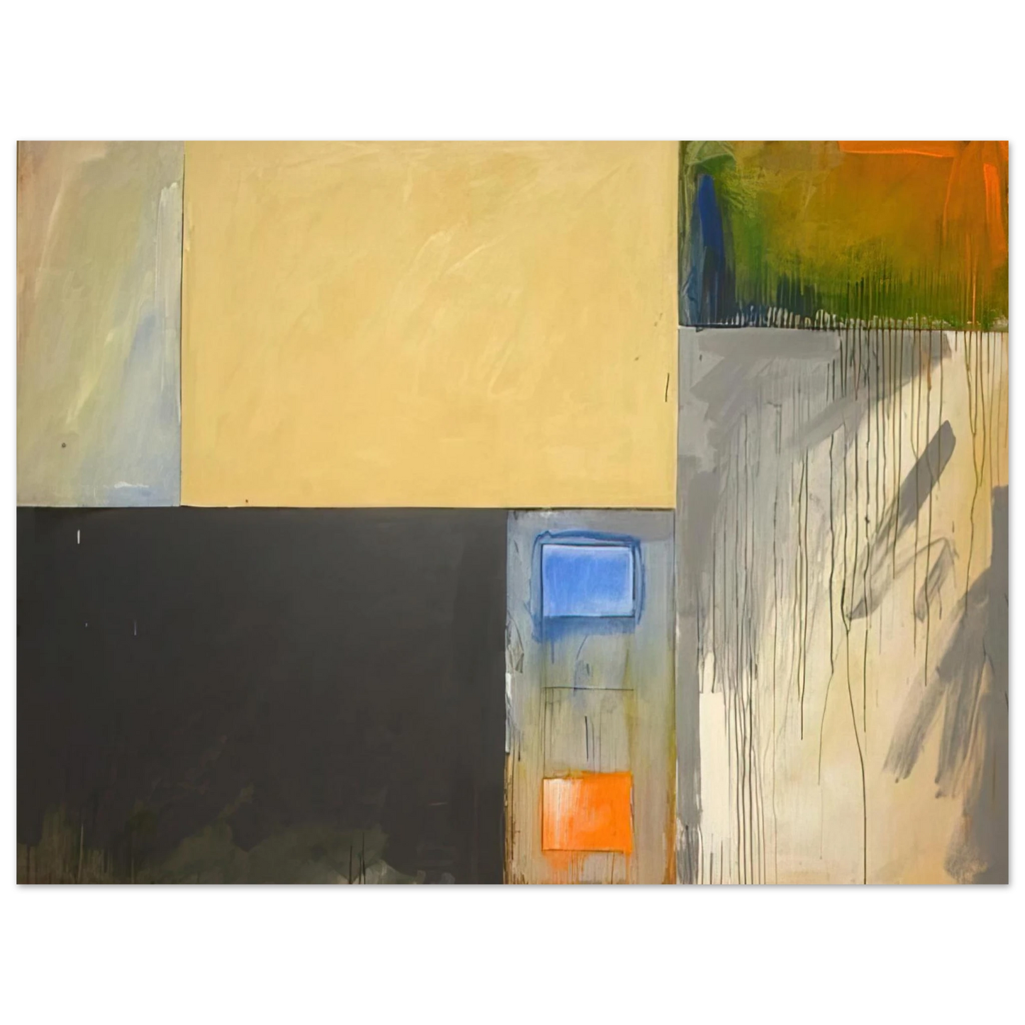 Mark Lancaster - ForsythHouston - Abstract Expressionism  75x100 cm / 30x40inches Fine Art Poster