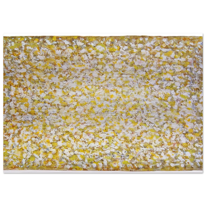 Serpentine Saffron - Richard Pousette-Dart Brushed Aluminum Print - 70x100 cm / 28x40 inches | Richard Pousette-Dart Aluminum Print | Richard Pousette-Dart Prints