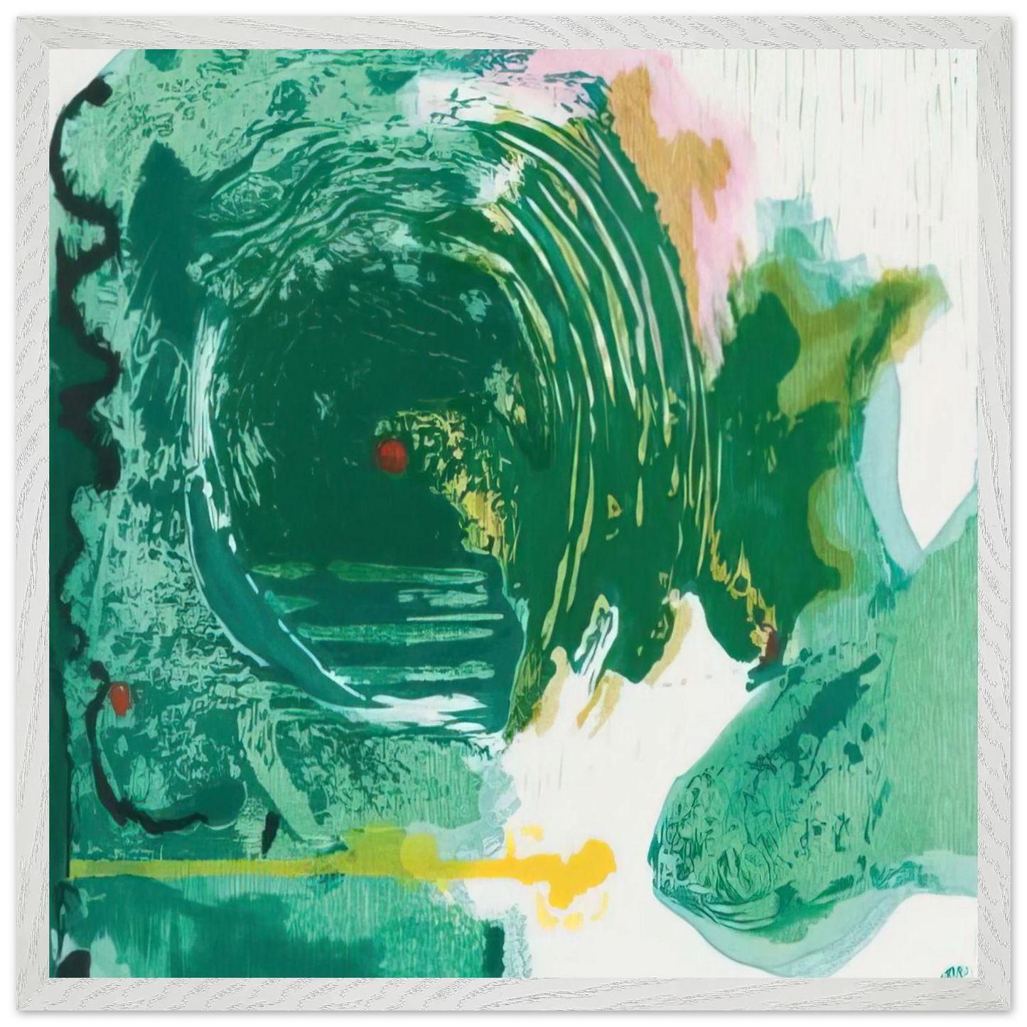 Helen Frankenthaler - Radius - 1993 Wall art - 40x60 cm / 16x24 inches - Fine Art Poster-canvas - -