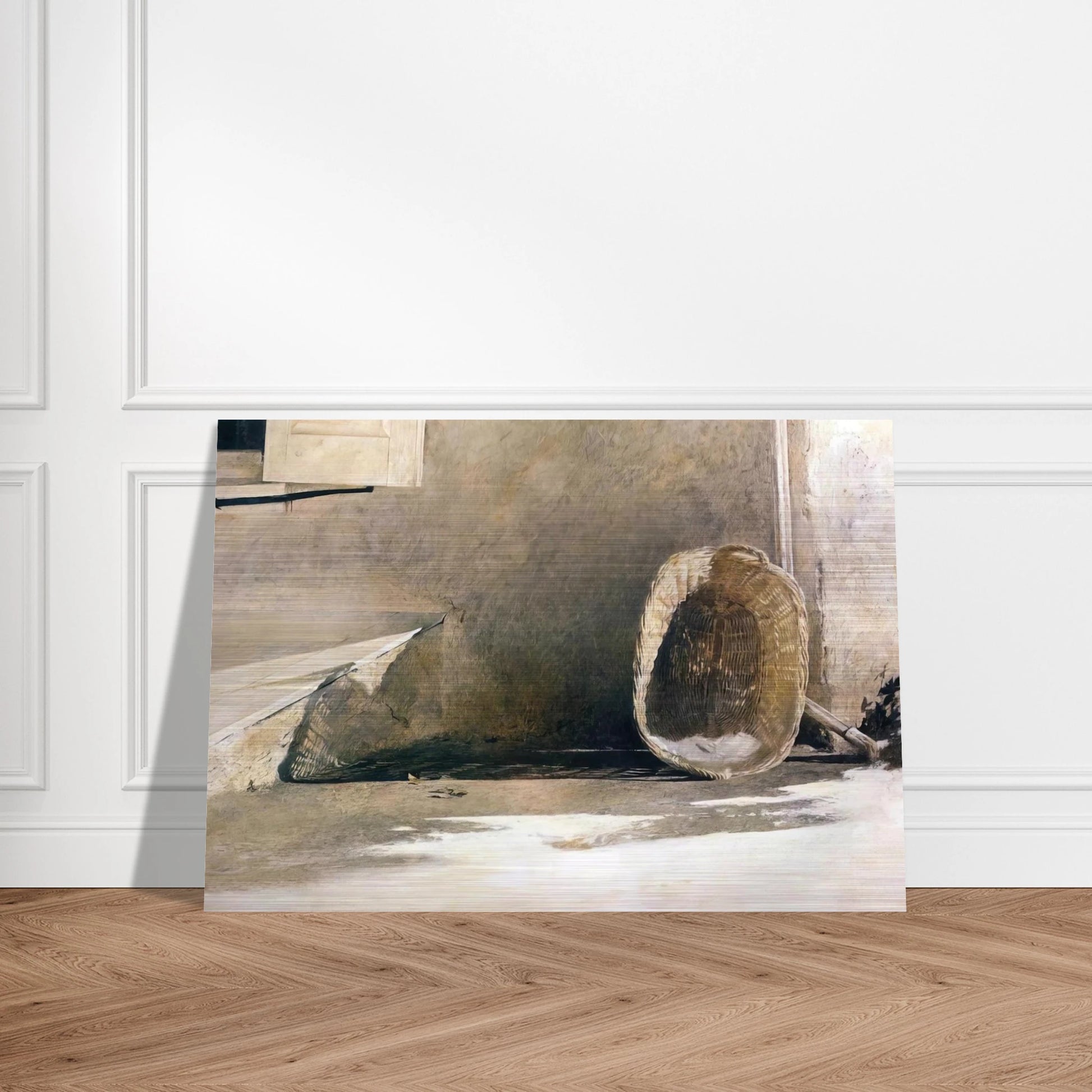MONDAY MORNING - Andrew Wyeth Brushed Aluminum Print - 70x100 cm / 28x40 inches | Andrew Wyeth Aluminum Print | Andrew Wyeth Prints