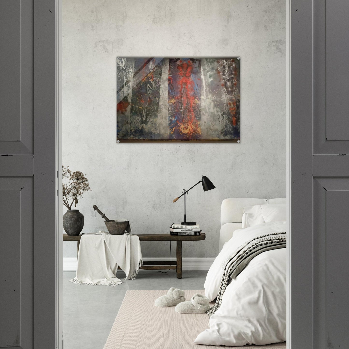 Restore - Sam Gilliam Acrylic Print - 70x100 cm / 28x40″ inches