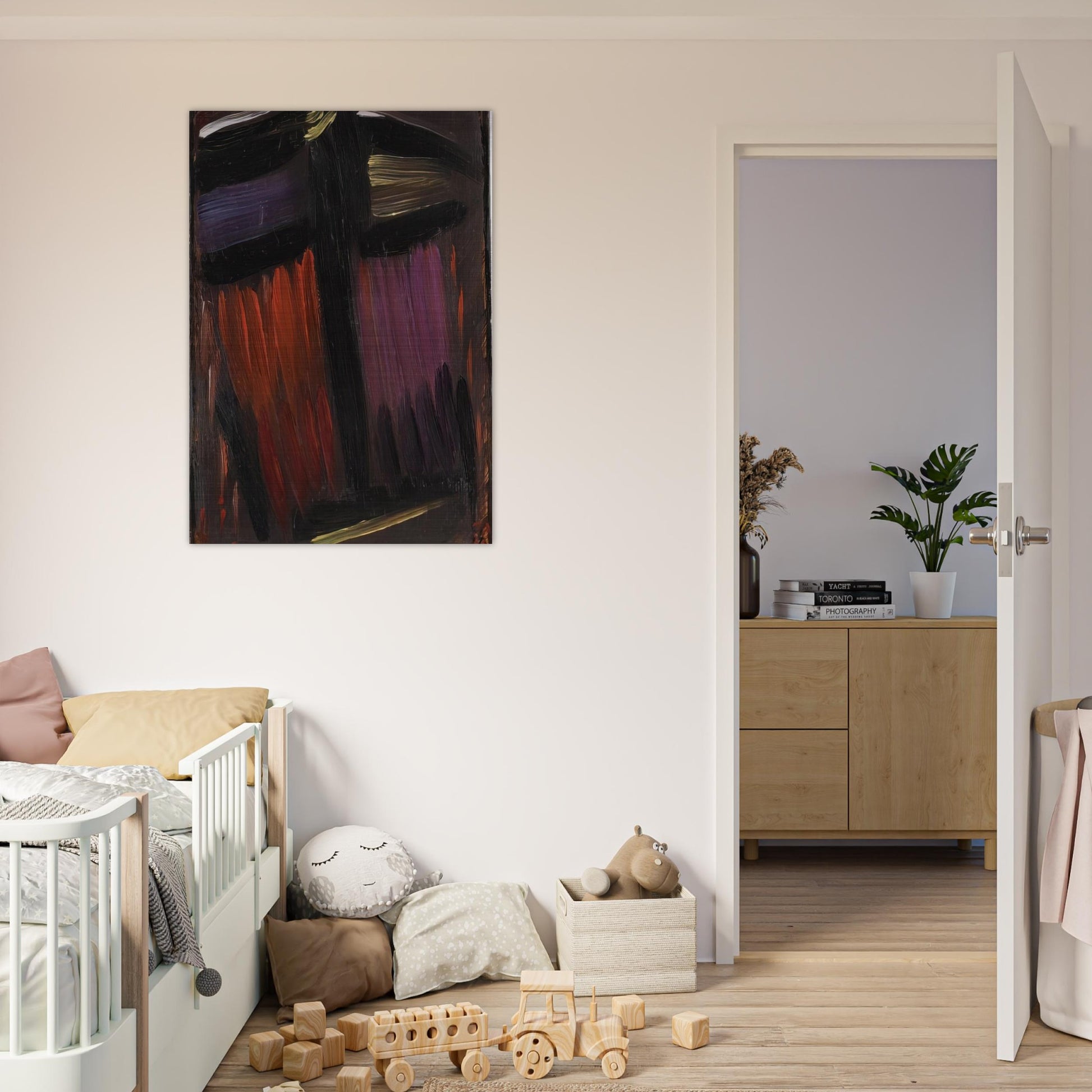 MEDITATION 1936 - Alexej von Jawlensky Brushed Aluminum Print - 70x100 cm / 28x40 inches | Alexej von Jawlensky Aluminum Print | Alexej von Jawlensky Prints