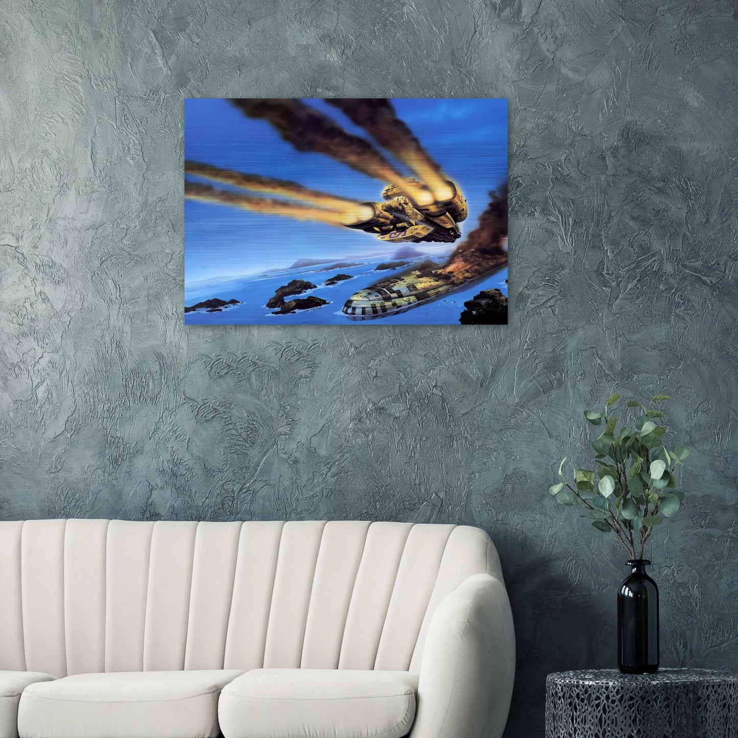 Chris Foss - Chris Foss Brushed Aluminum Print - 70x100 cm / 28x40 inches | Chris Foss Aluminum Print | Chris Foss Prints