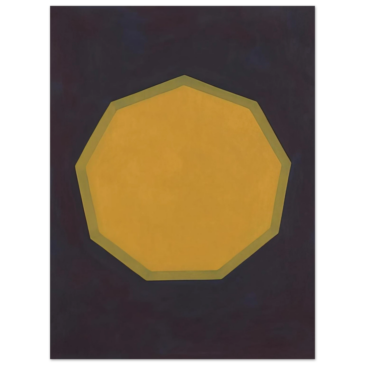 Sol LeWitt - Nine-Sided Figure  75x100 cm / 30x40inches Fine Art Poster