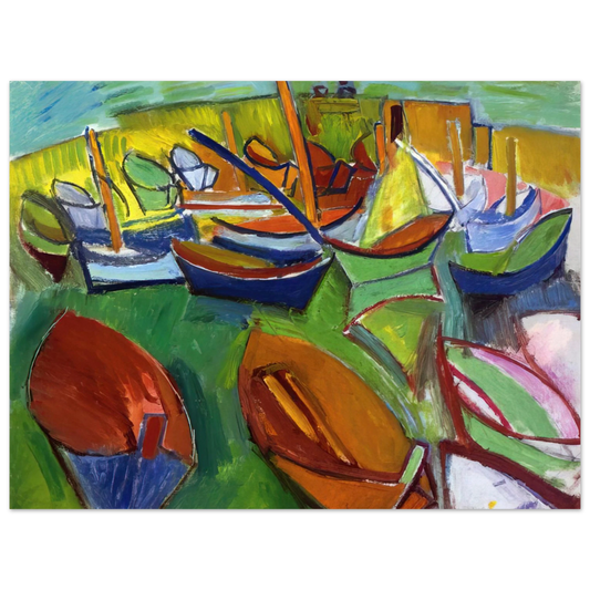 Raoul Dufy - MARTIGUES 1907  75x100 cm / 30x40inches Fine Art Poster