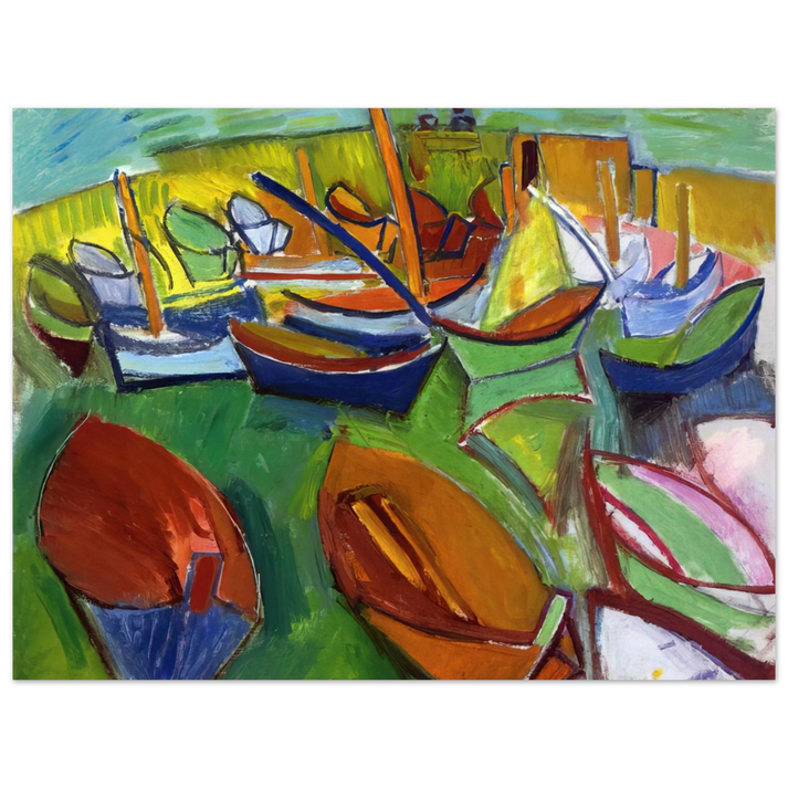 Raoul Dufy - MARTIGUES 1907  75x100 cm / 30x40inches Fine Art Poster