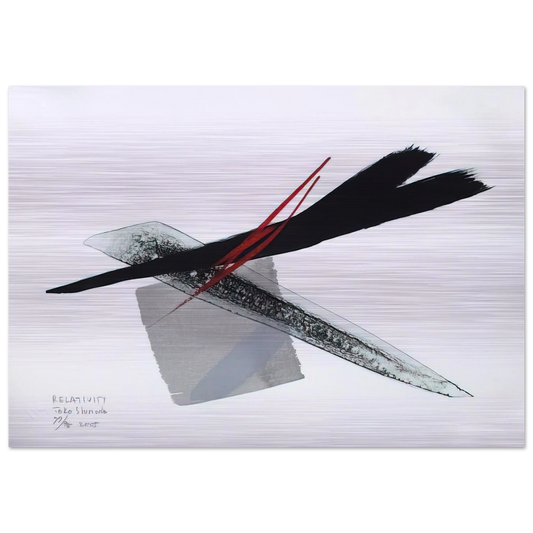 Relativity - 2005 - Toko Shinoda Brushed Aluminum Print - 70x100 cm / 28x40 inches | Toko Shinoda Aluminum Print | Toko Shinoda Prints