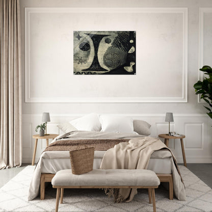 THE BIG I 1944 - Alexander Calder Acrylic Print - 70x100 cm / 28x40″ inches | Alexander Calder Wall Art | Alexander Calder Prints