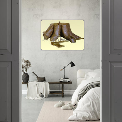 THE LABOURS OF ALEXANDER 1967 - Rene Magritte Acrylic Print - 70x100 cm / 28x40″ inches