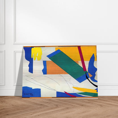 MEMORY OF OCEANIA - Henri Matisse Brushed Aluminum Print - 70x100 cm / 28x40 inches | Henri Matisse Aluminum Print | Henri Matisse Prints