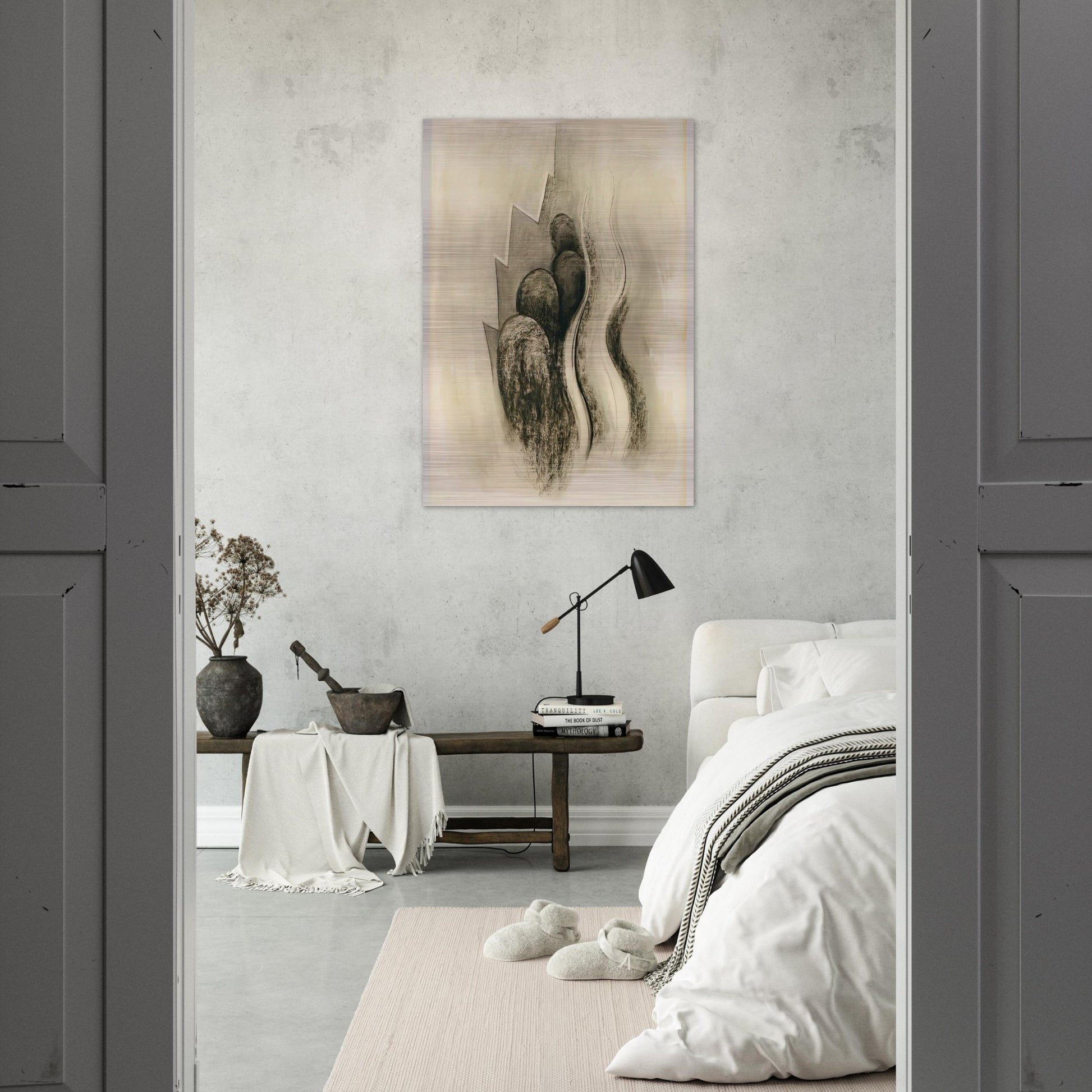 Drawing XIII - Georgia O'Keeffe Brushed Aluminum Print - 70x100 cm / 28x40 inches | Georgia O'Keeffe Aluminum Print | Georgia O'Keeffe Prints