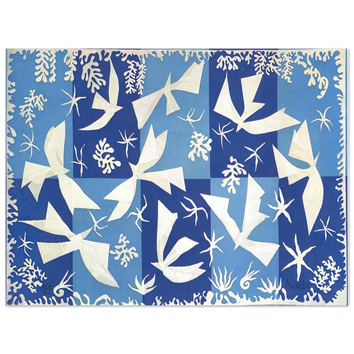 Henri Matisse - POLYNESIA THE SKY 1946  75x100 cm / 30x40inches Fine Art Poster