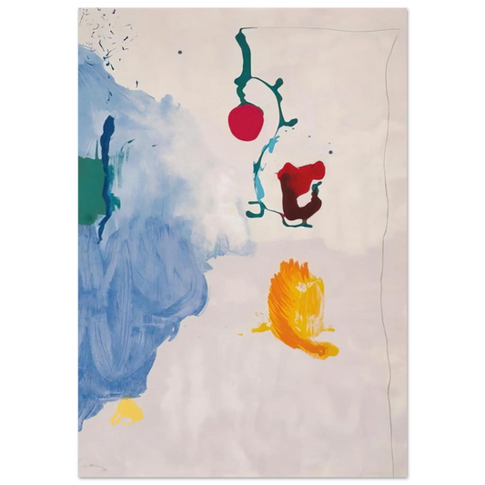 Helen Frankenthaler - Eve - 1995 Wall art - 13x18 cm / 5x7 Inches - Fine Art Poster - -