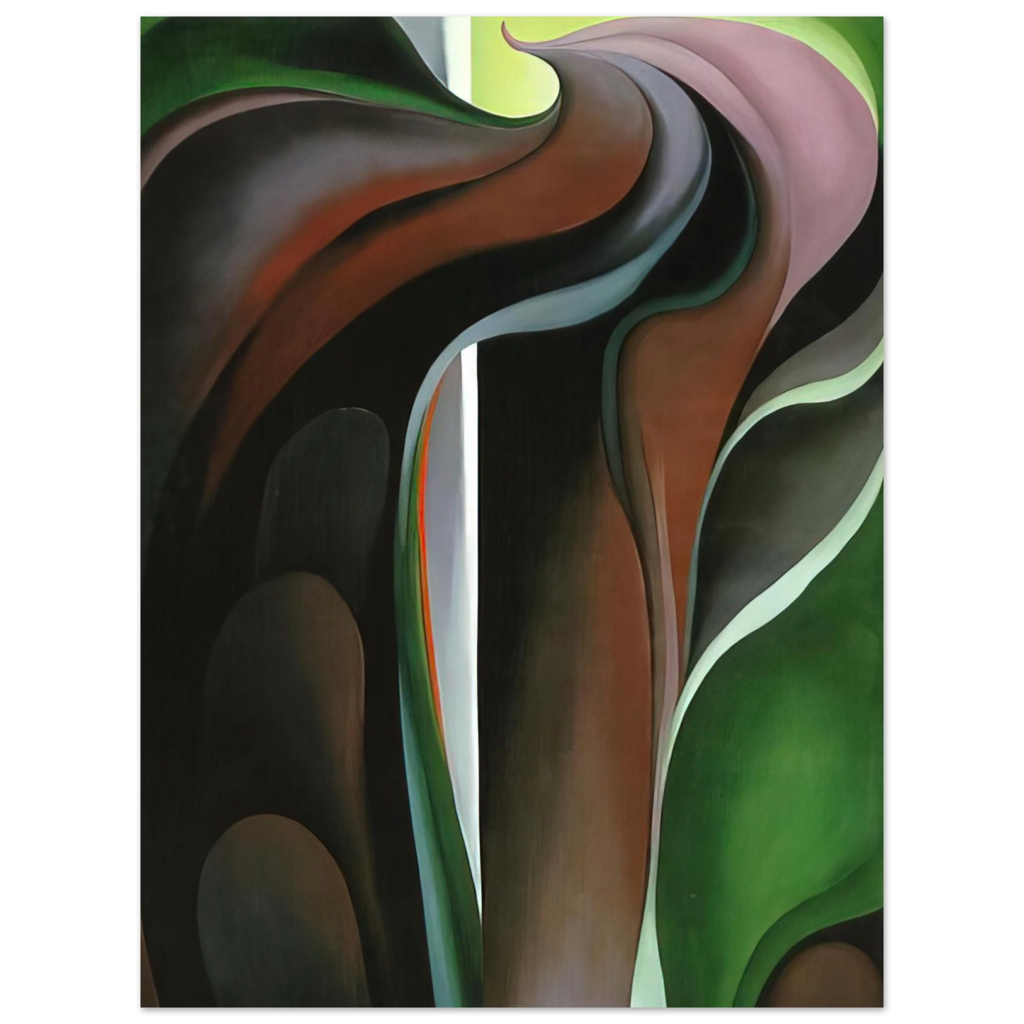 Georgia O'Keeffe - Jack-in-the-Pulpit ?V Fine Art Poster