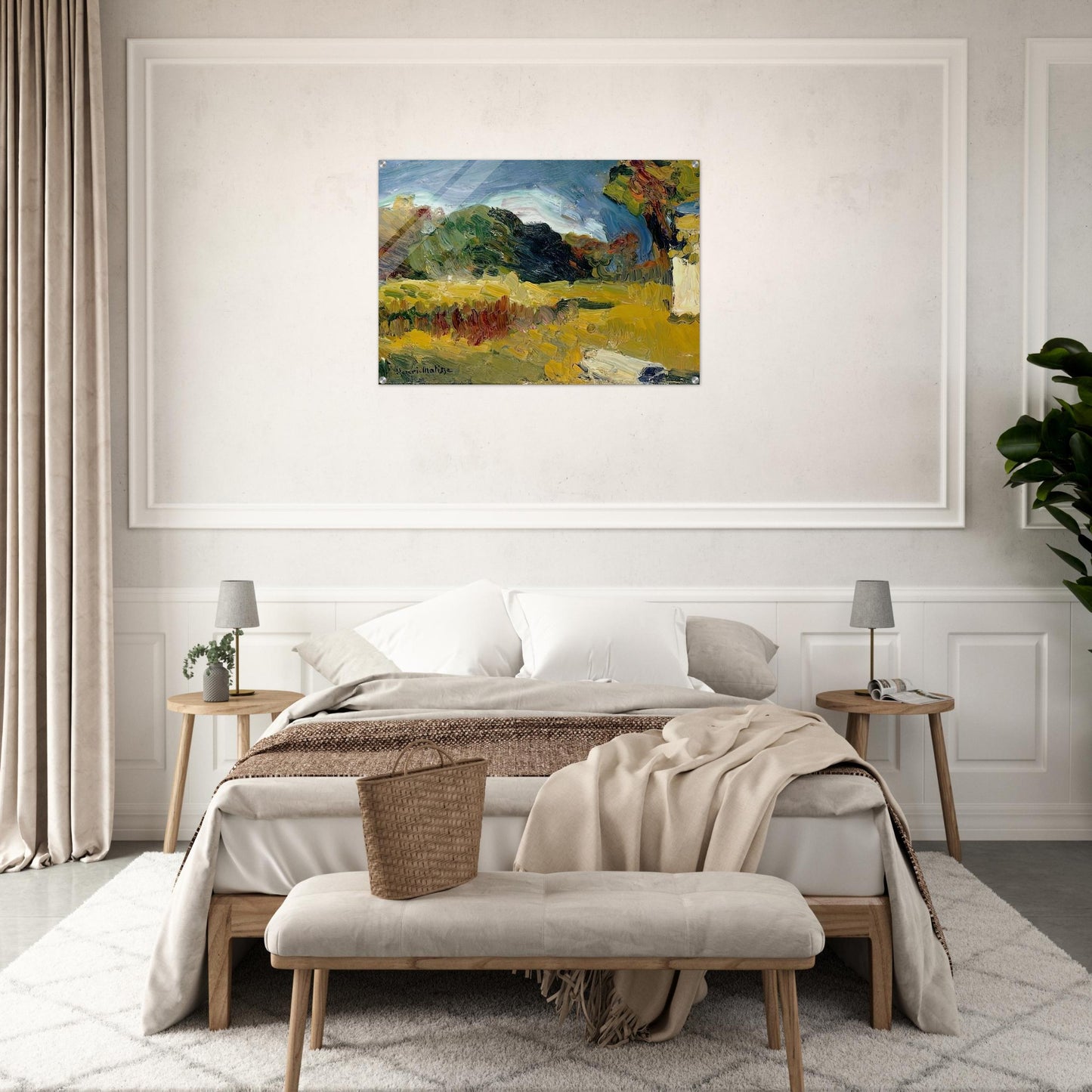 LANDSCAPE OF CORSICA - Henri Matisse Acrylic Print - 70x100 cm / 28x40″ inches