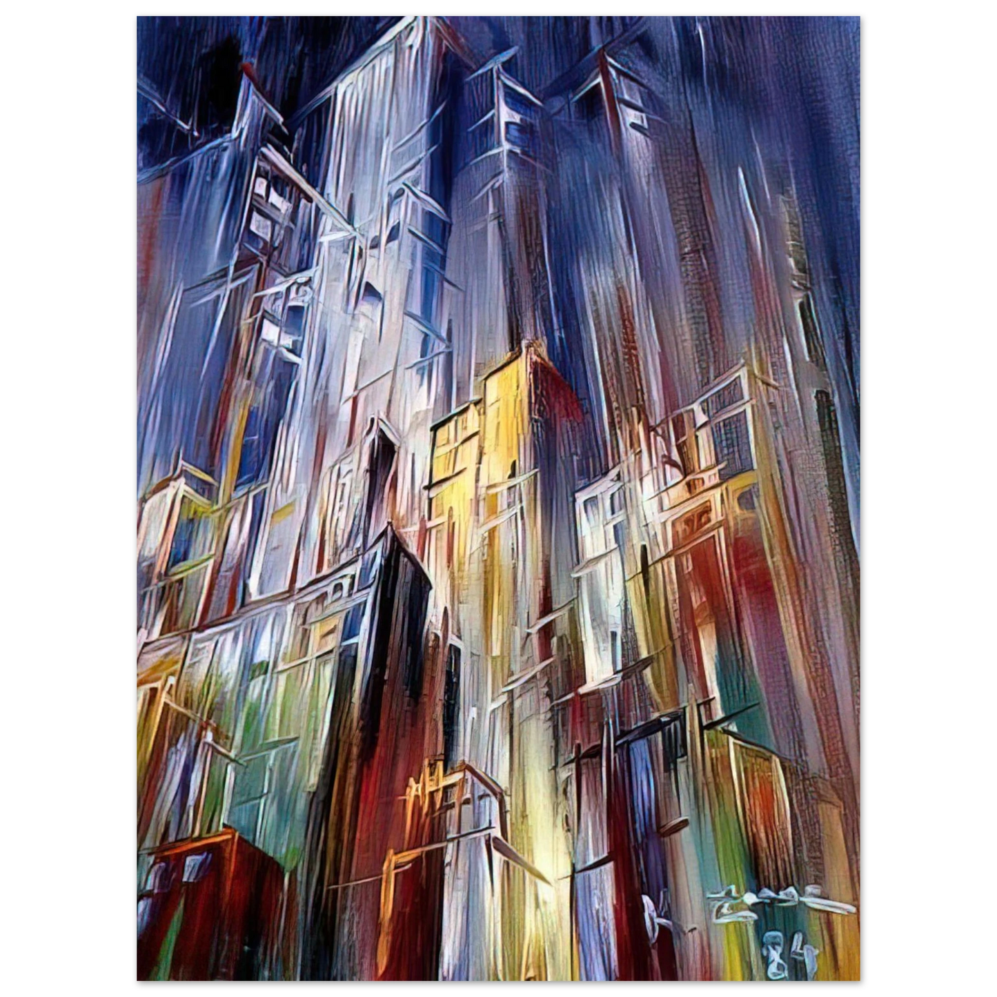 Konrad Zuse - Growth  75x100 cm / 30x40inches Fine Art Poster