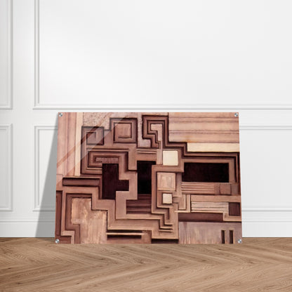 Two grays II - Frantisek Kupka Acrylic Print - 70x100 cm / 28x40″ inches | Frantisek Kupka Wall Art | Frantisek Kupka Prints