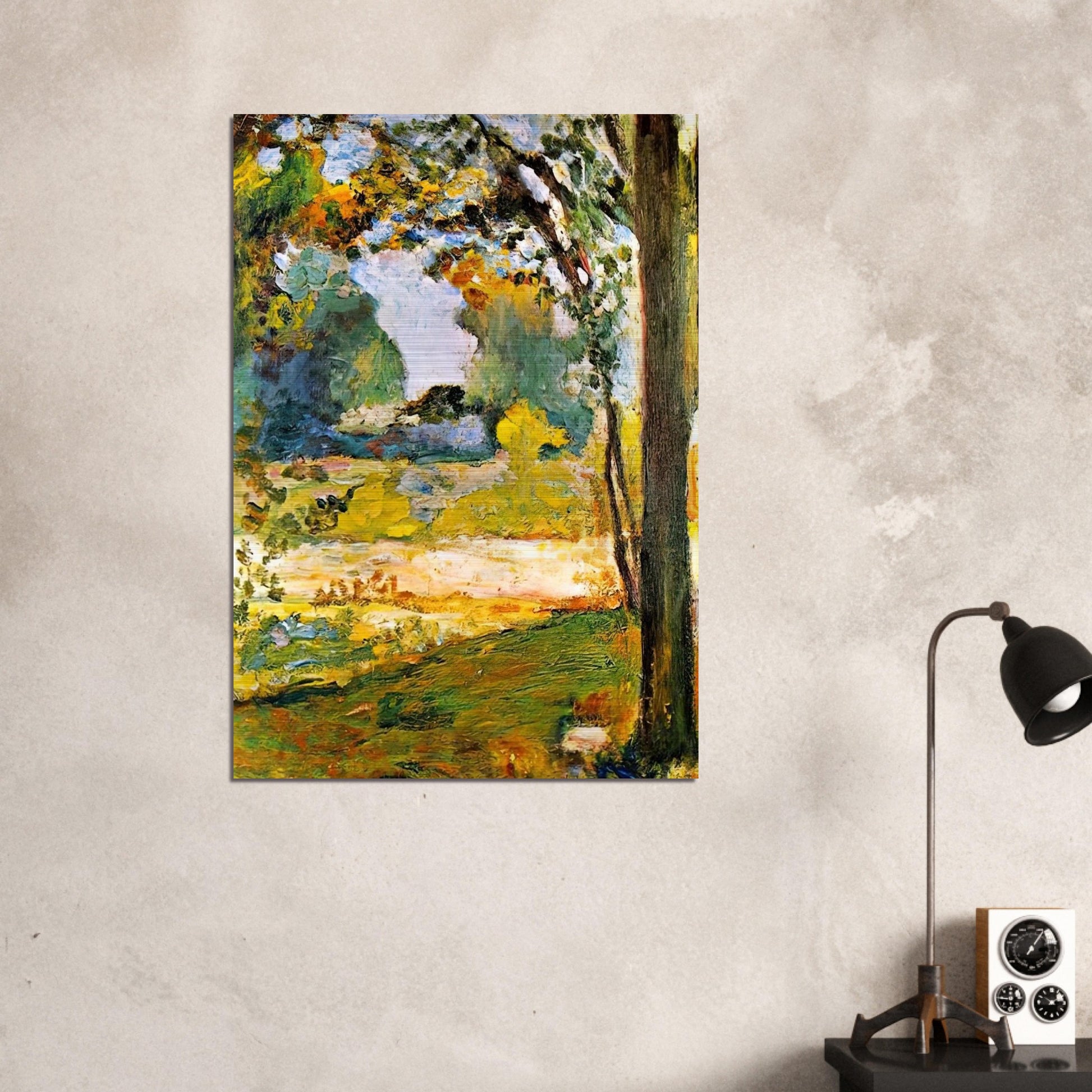 TOULOUSE LANDSCAPE 1898 - Henri Matisse Brushed Aluminum Print - 70x100 cm / 28x40 inches | Henri Matisse Aluminum Print | Henri Matisse Prints