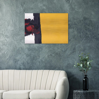 471 - Luis Feito Brushed Aluminum Print - 70x100 cm / 28x40 inches | Luis Feito Aluminum Print | Luis Feito Prints