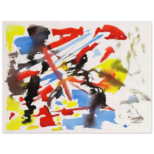 Ernst Wilhelm Nay - Farbspiele - 1952  75x100 cm / 30x40inches Fine Art Poster