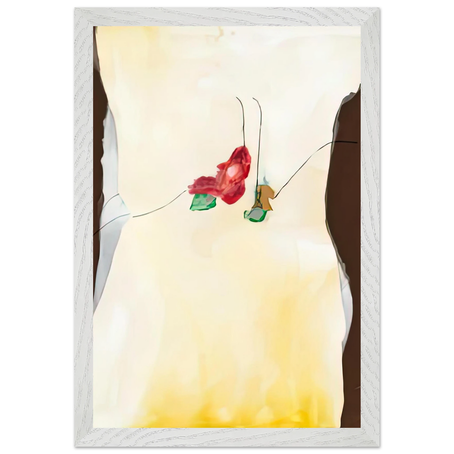 Helen Frankenthaler - Chill Factor, 1973- Wall Art - 28x40 inches / 70x70 cm - Canvas (Imperial)-canvas - -