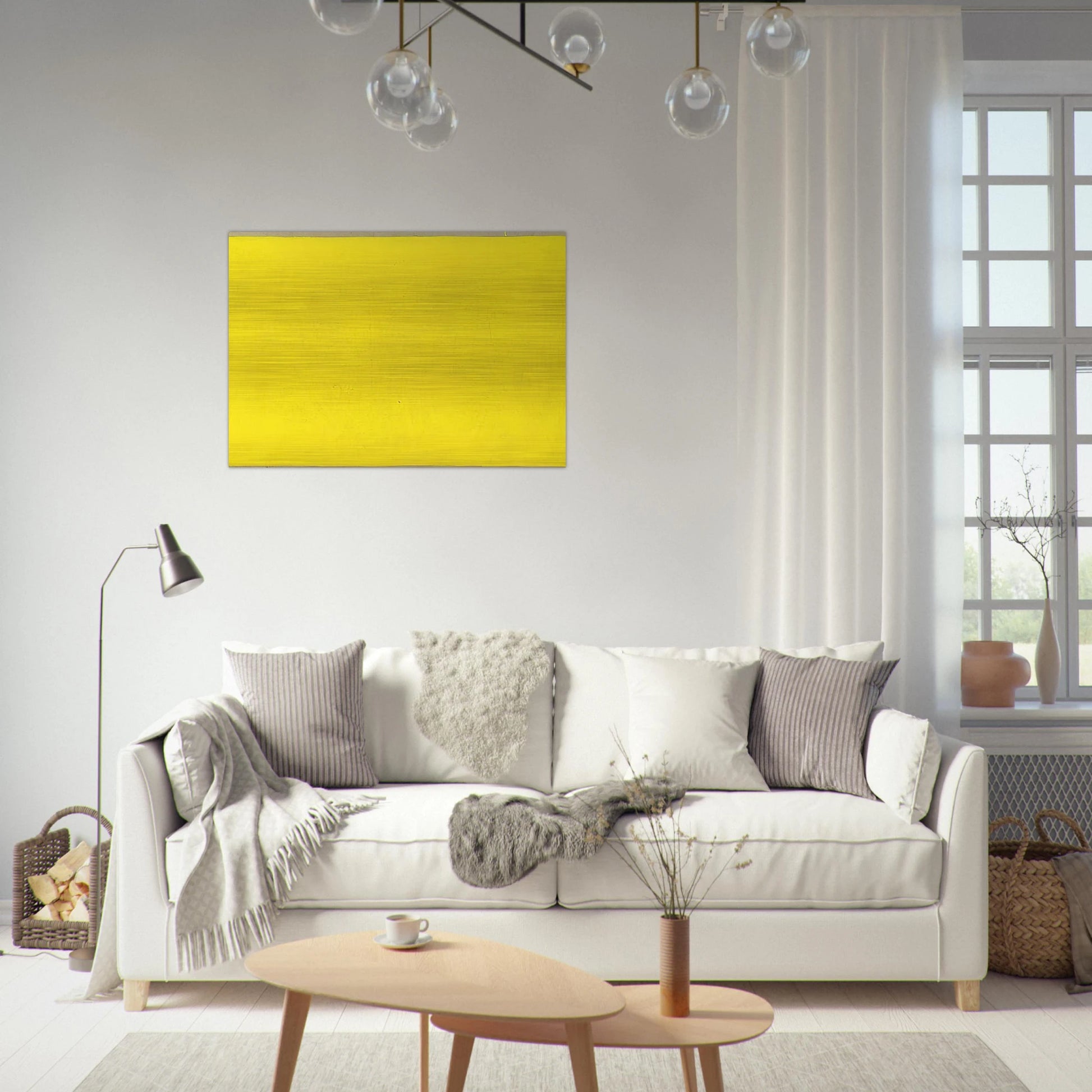 Untitled - 1963 - Mario Schifano Brushed Aluminum Print - 70x100 cm / 28x40 inches | Mario Schifano Aluminum Print | Mario Schifano Prints