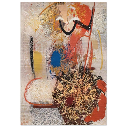 Untitled I - 1957 - John Ferren Brushed Aluminum Print - 70x100 cm / 28x40 inches | John Ferren Aluminum Print | John Ferren Prints