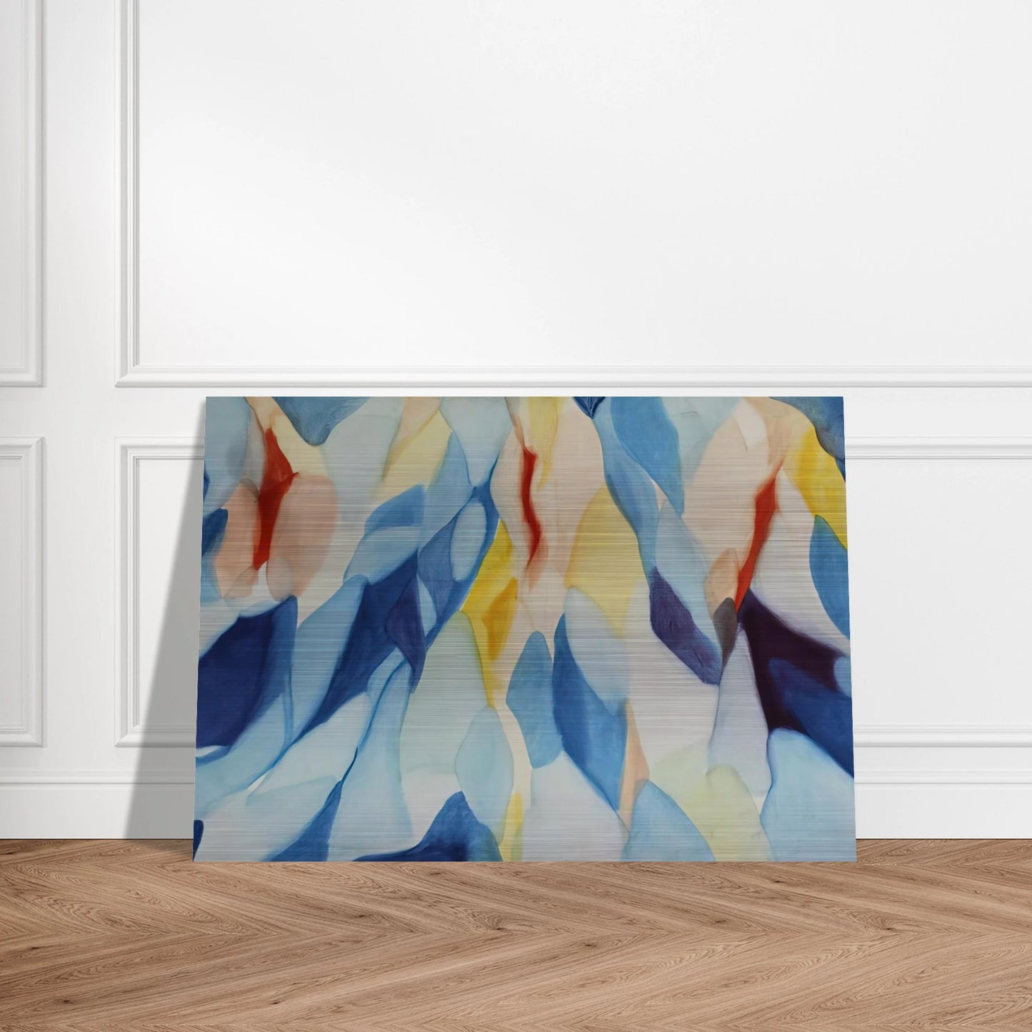 The Way of the Wind - Alice Baber Brushed Aluminum Print - 70x100 cm / 28x40 inches | Alice Baber Aluminum Print | Alice Baber Prints