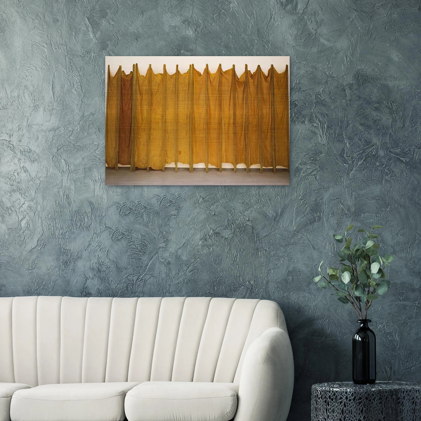 EXPANDED EXPANSION 1969 - Eva Hesse Brushed Aluminum Print - 70x100 cm / 28x40 inches | Eva Hesse Aluminum Print | Eva Hesse Prints