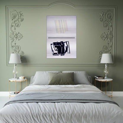 Mother Of All Paintings - 1990 - Ronnie Landfield Brushed Aluminum Print - 70x100 cm / 28x40 inches | Ronnie Landfield Aluminum Print | Ronnie Landfield Prints