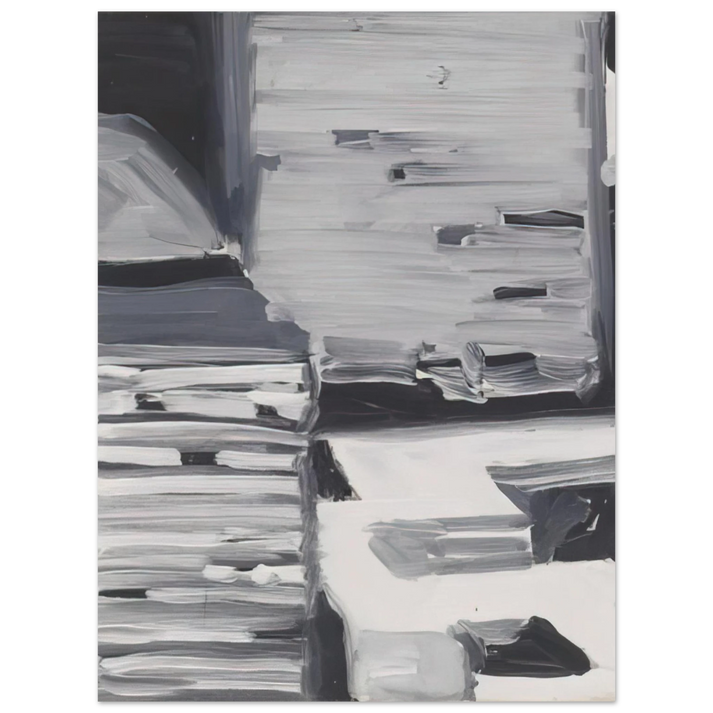 Gerhard Richter - TOWNSCAPE 1968 4  75x100 cm / 30x40inches Fine Art Poster