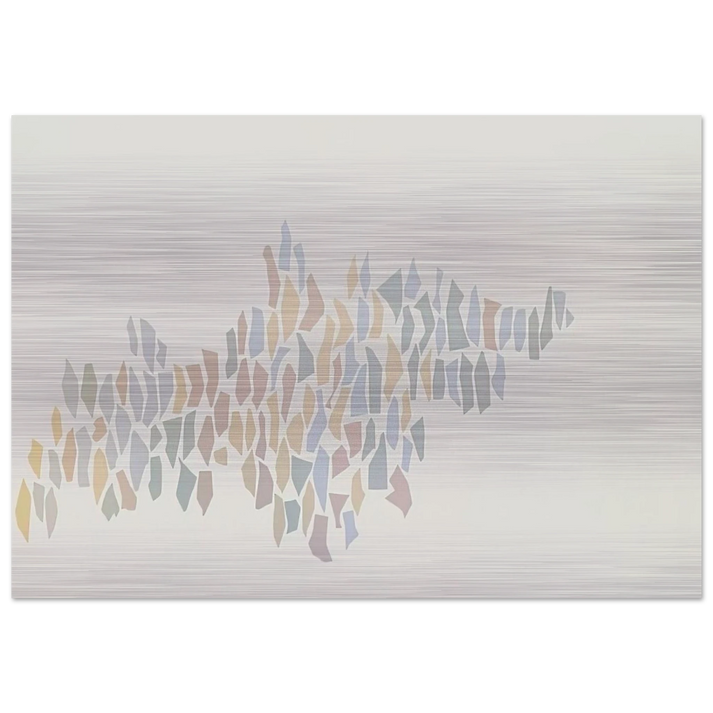 Untitled - 1970 - Robert Goodnough Brushed Aluminum Print - 70x100 cm / 28x40 inches | Robert Goodnough Aluminum Print | Robert Goodnough Prints