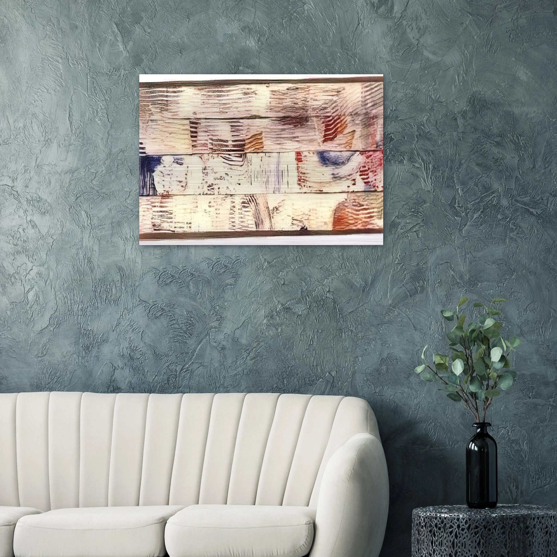 Water Surface - Sam Gilliam Brushed Aluminum Print - 70x100 cm / 28x40 inches | Sam Gilliam Aluminum Print | Sam Gilliam Prints