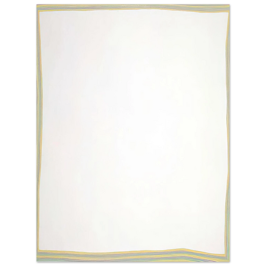 Gene Davis - Meandering - 1979  75x100 cm / 30x40inches Fine Art Poster