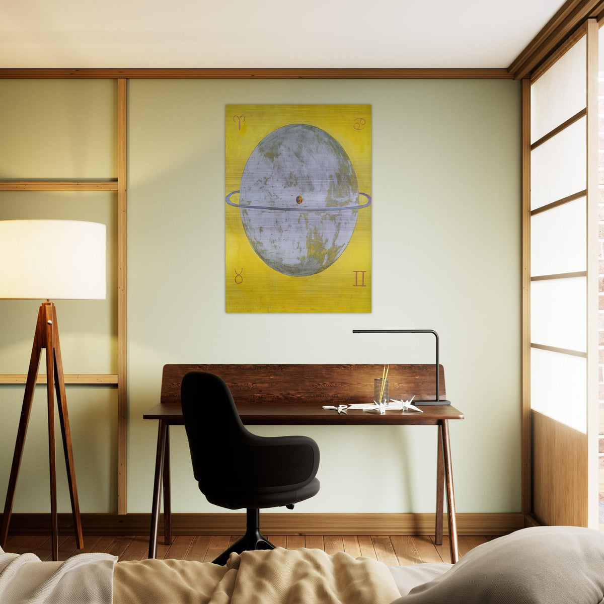 THE DOVE NR 12 1915 - Hilma af Klint Brushed Aluminum Print - 70x100 cm / 28x40 inches | Hilma af Klint Aluminum Print | Hilma af Klint Prints