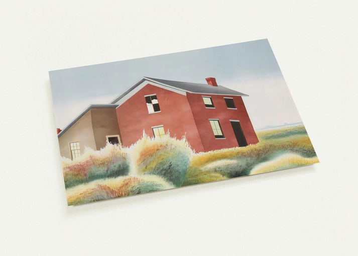 Homestead - 1979 By Clarence Holbrook Carter Pack of 10 Post Cards | Clarence Holbrook Carter Post Cards | A6 (10.5 x 14.8 cm) - 4.1 x 5.8 inches