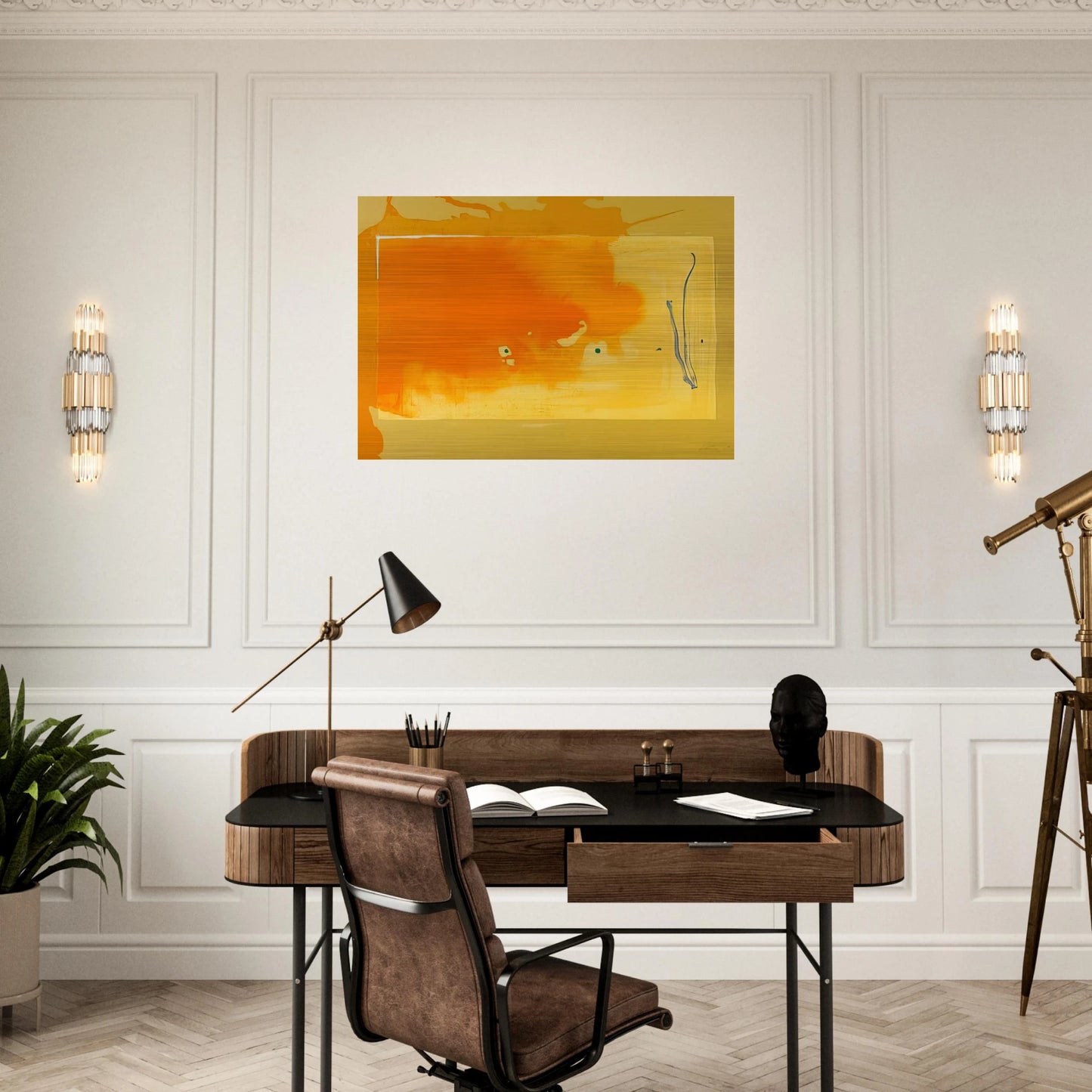 Bilbao - 1998 - Helen Frankenthaler Brushed Aluminum Print - 70x100 cm / 28x40 inches | Helen Frankenthaler Aluminum Print | Helen Frankenthaler Prints