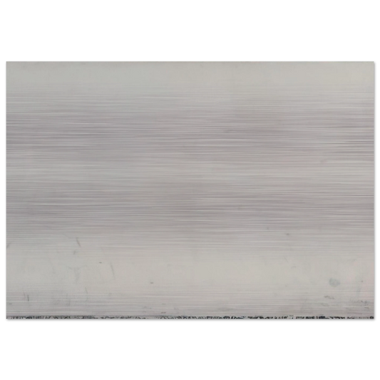 Return I - 1965 - Brice Marden Brushed Aluminum Print - 70x100 cm / 28x40 inches | Brice Marden Aluminum Print | Brice Marden Prints