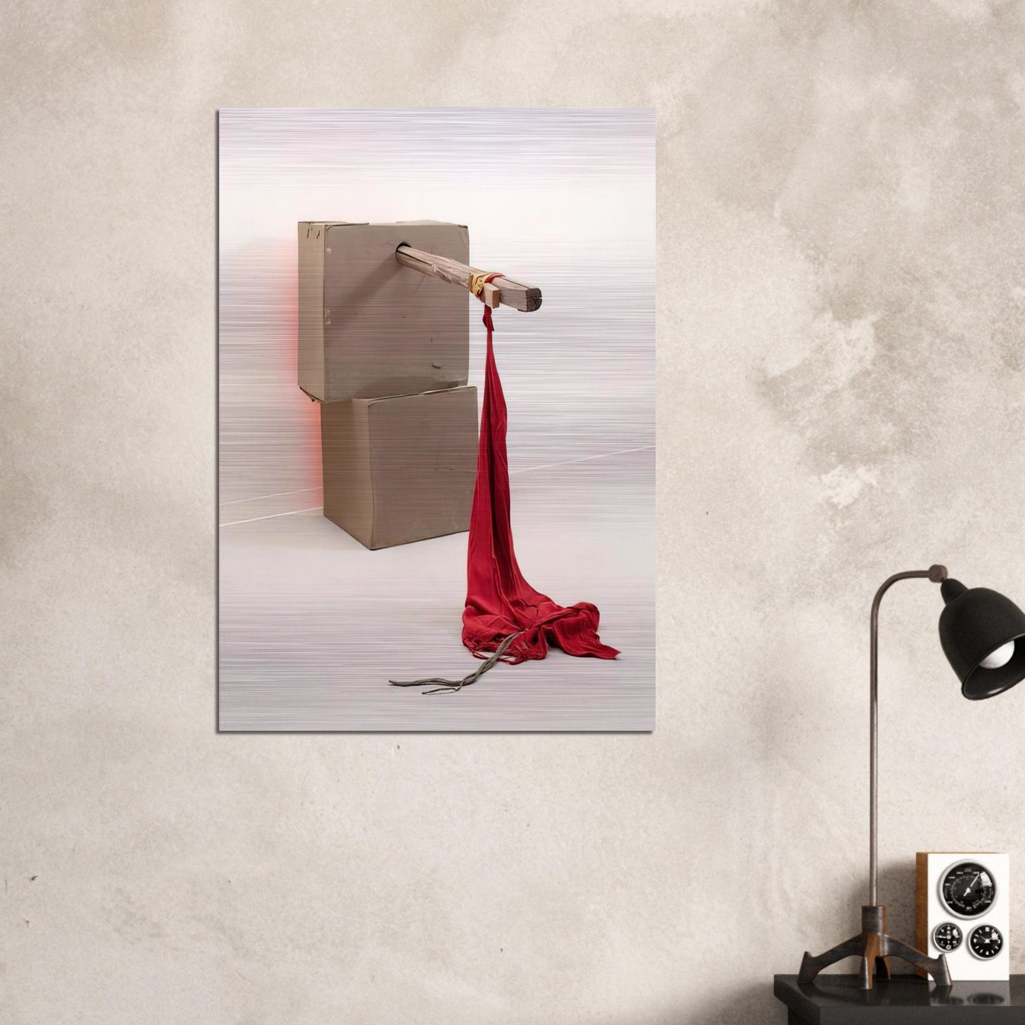 UNTITLED EARLY EGYPTIAN 1973 0 - Robert Rauschenberg Brushed Aluminum Print - 70x100 cm / 28x40 inches | Robert Rauschenberg Aluminum Print | Robert Rauschenberg Prints