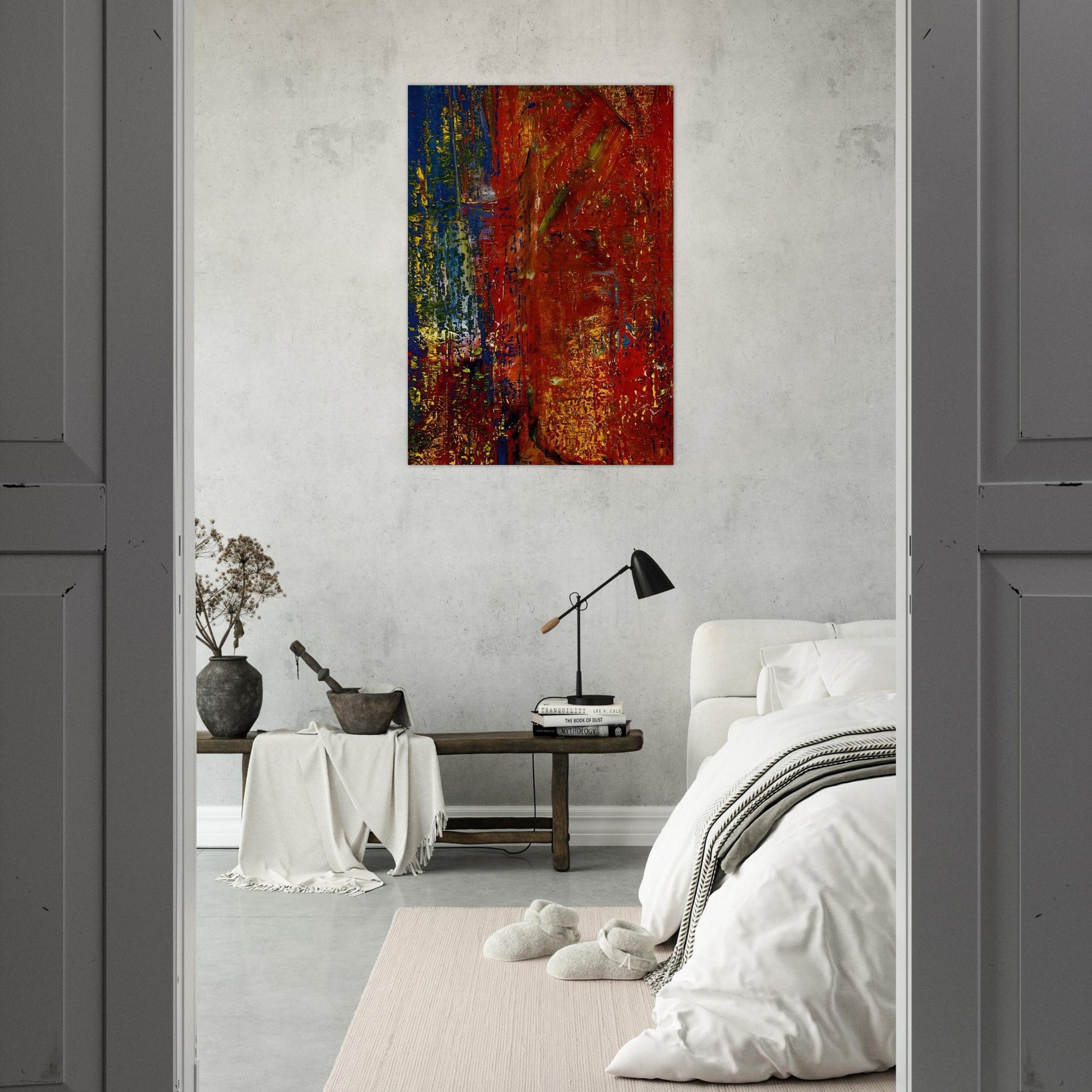 UNTITLED - Gerhard Richter Brushed Aluminum Print - 70x100 cm / 28x40 inches | Gerhard Richter Aluminum Print | Gerhard Richter Prints