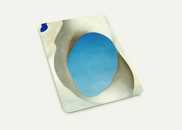 Pelvis III By Georgia O'Keeffe Pack of 10 Post Cards | Georgia O'Keeffe Post Cards | A6 (10.5 x 14.8 cm) - 4.1 x 5.8 inches
