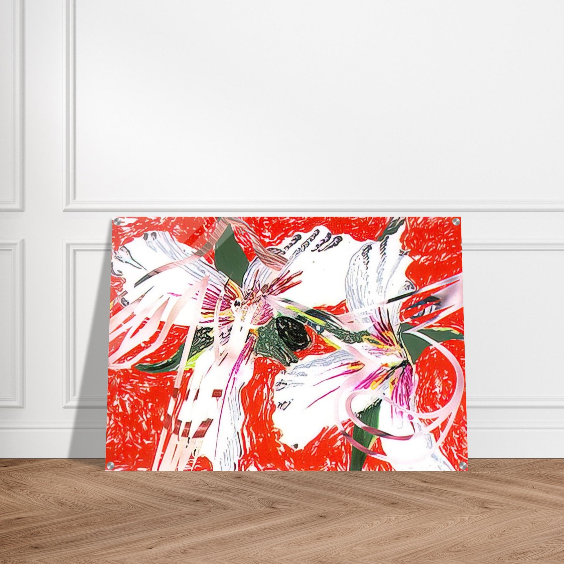 Sister Shrieks - James Rosenquist Acrylic Print - 70x100 cm / 28x40″ inches