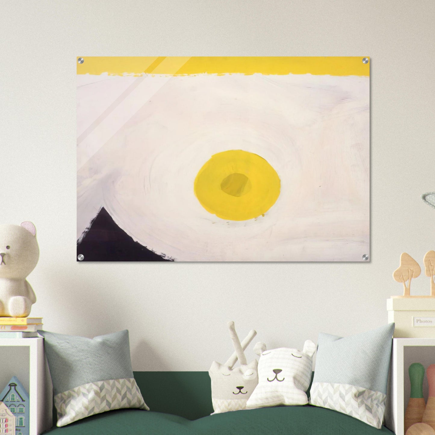 Untitled  F 60-1  - Al Held Acrylic Print - 70x100 cm / 28x40″ inches